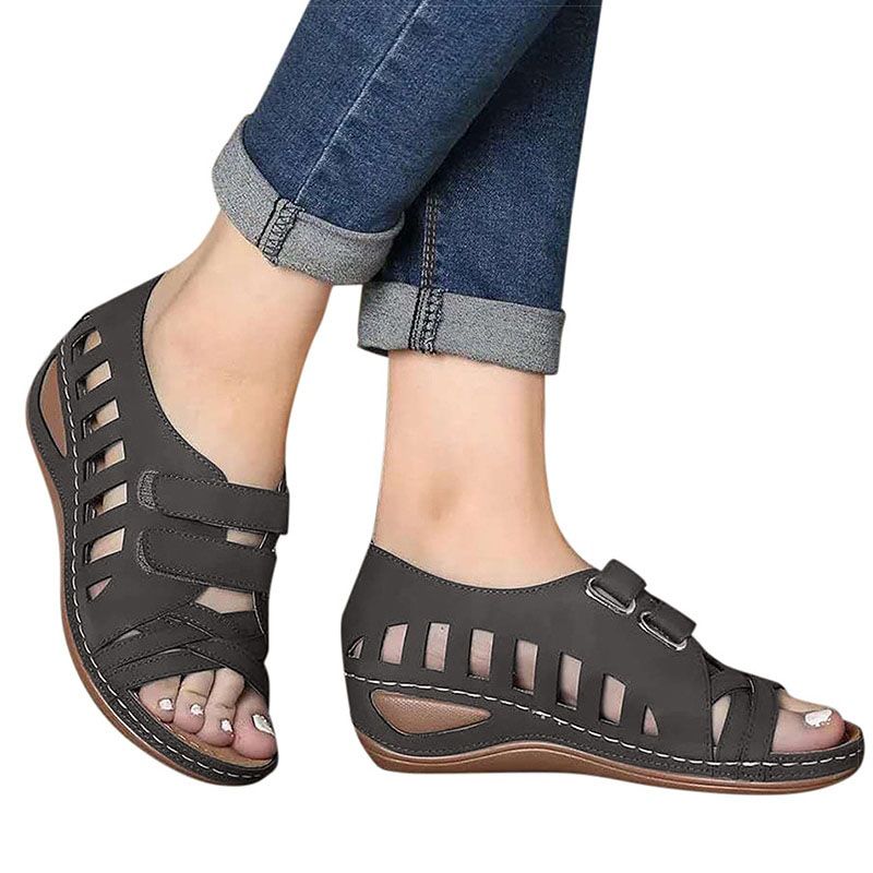 Casual Heels Sandals Shoes Women Sandals Soft Wedges Shoes For Women Summer Sandals Female Wedge Sandalias Mujer