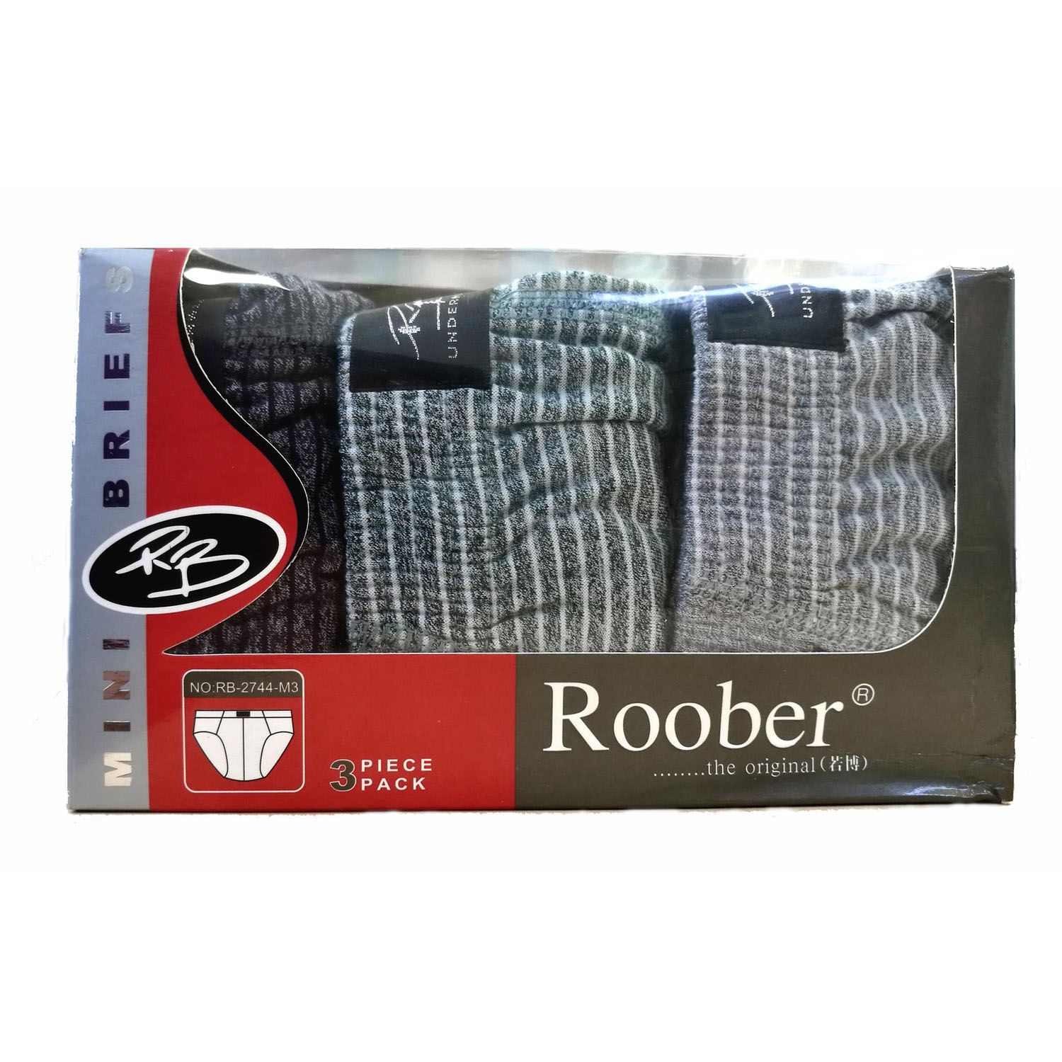 Roober Imported Underwear For Men 3 Pcs