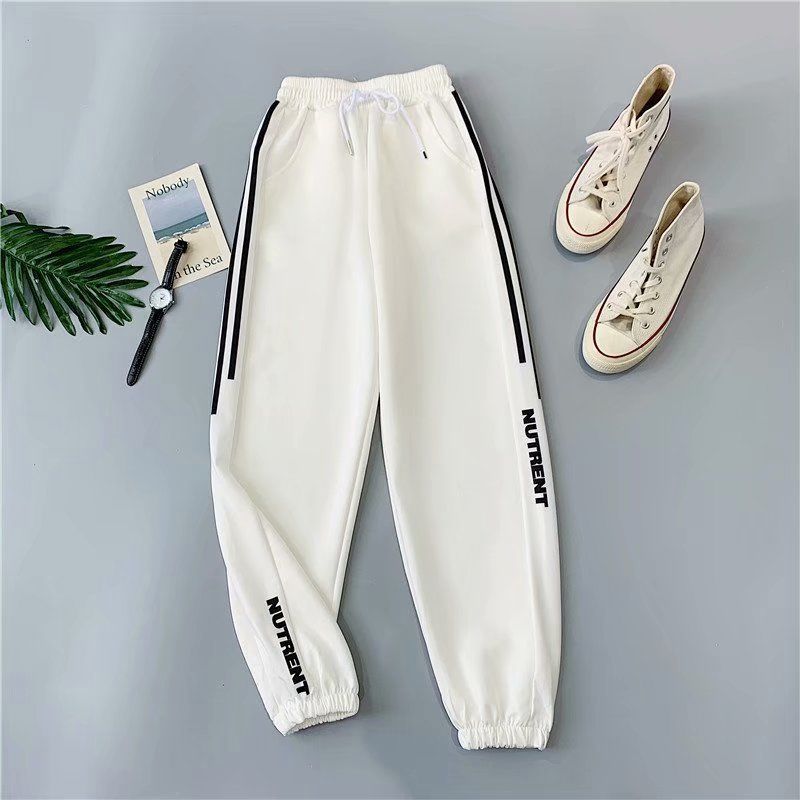 Oversize Pants Women Streetwear Baggy Sweatpants Women Casual Trousers Joggers Black  Hop Sports Pants Loose