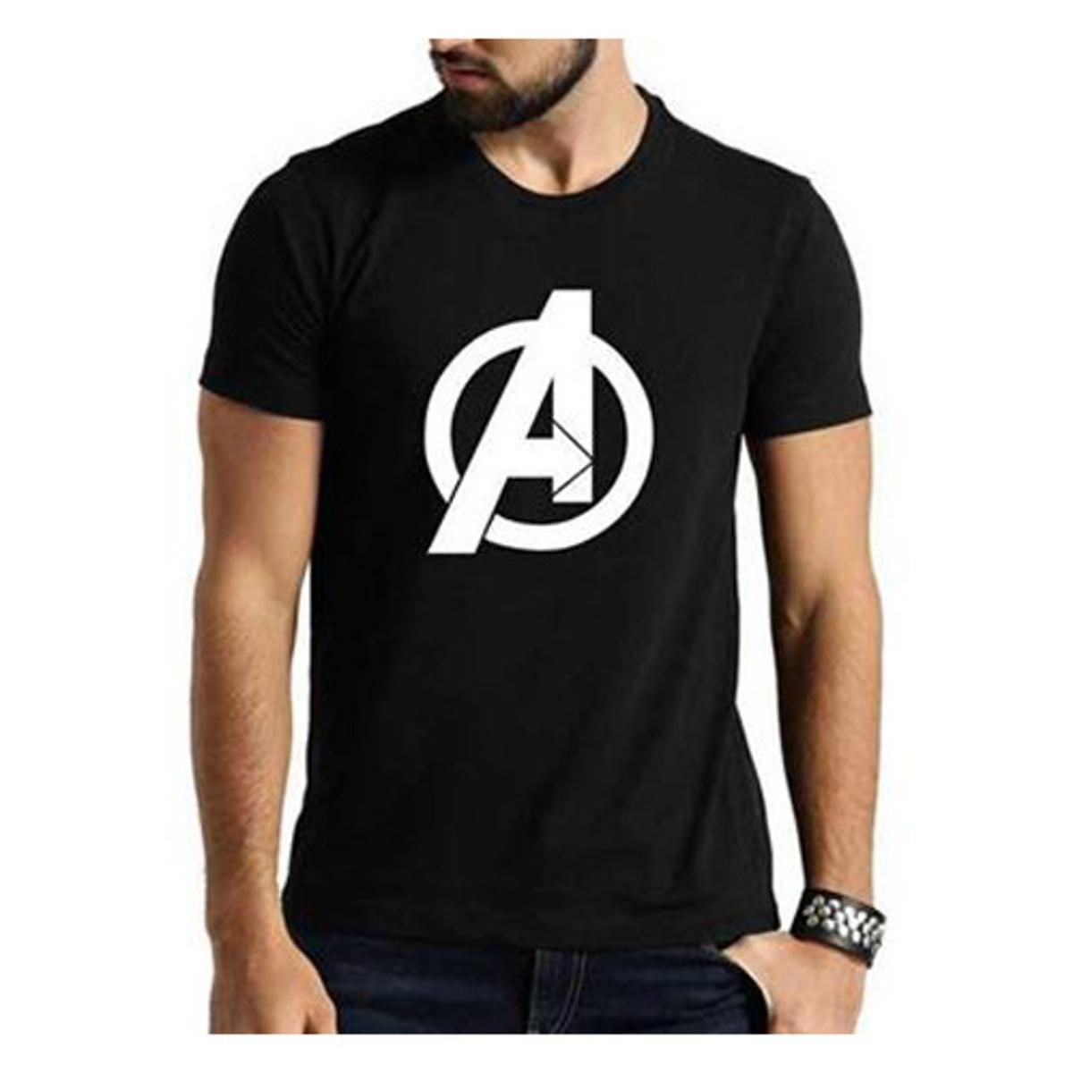 New100% cotton  Spring and Summer Bangladeshi Men's Color Matching Round Neck Loose Bat Short Sleeve T-shirt