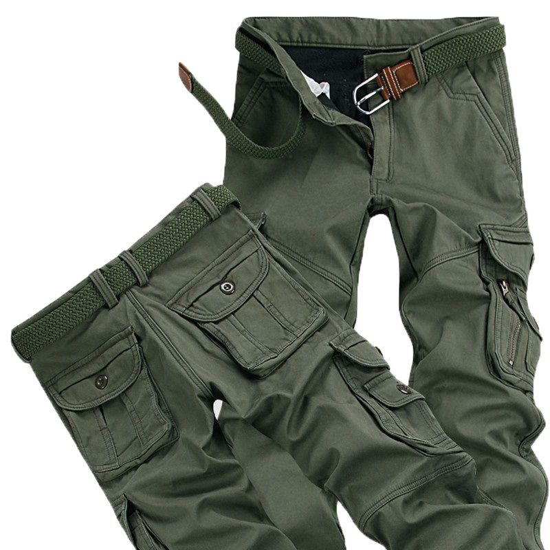 Mens Workwear Casual Pants High Quality Cargo Pants Casualckets Trouser Plus Size 42 Fashion Loose Baggy Jogger Worker pants