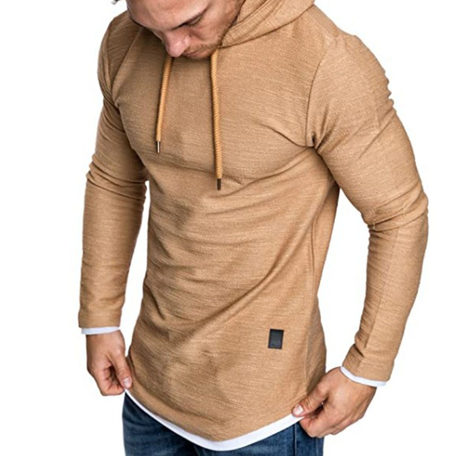 Pullover Sweatshirt Thick Fake Two Piece Pullover Sweatshirt