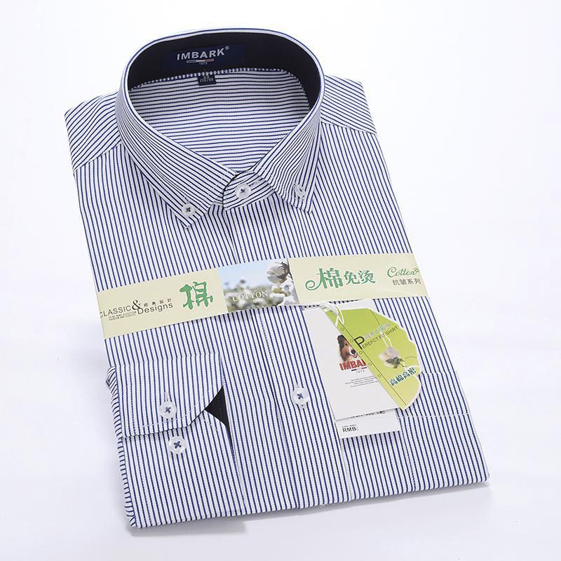 formal dress shirts men long sleeve Spring cotton shirts  obese  super large Brand Mens Clothing plus size  45 46 47 48 49 50