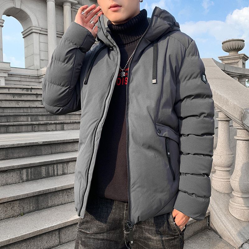 Men Jacket Coats Winter Casual Cotton Warm Zipper Parkas Men's Clothing Thick Waterproof Outwear Hooded Jackets Hombre