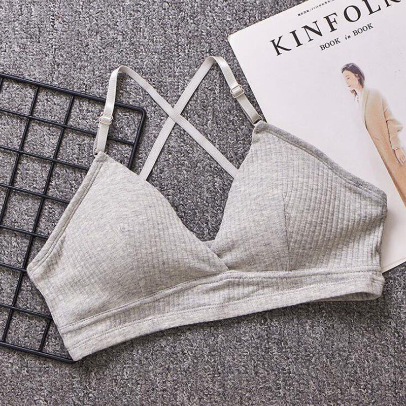 Bralette Seamless Bra Deep V Wireless Bras Lingerie Soft One-piece Style Bras For Women Hot Brassiere Underwear