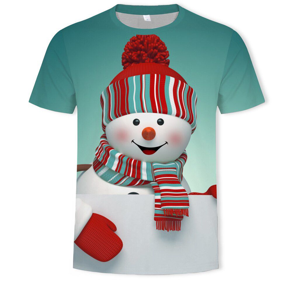 Men's ChristPrinted T-Shirt, Large Fashion Breathable T-Shirt, Casual Round Neck T-Shirt, ple And Comfortable Harajuku T-