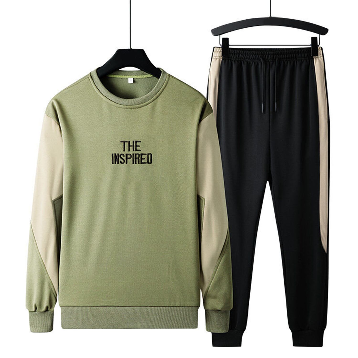 Sweatshirt Suit Two-piece Wear-resistant Sports Suit