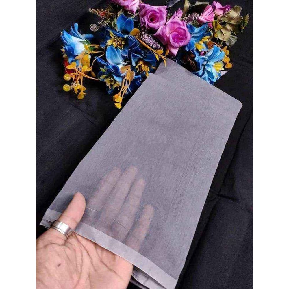Moslin Than Sarees For Women Available in All Colors - Sari - Sari - Saree - শাড়ি