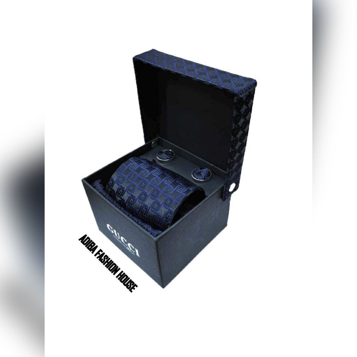 { Imported } ExCLUsIvE Tie with Cuff-link & Pocket Square (official, wedding & gift box)