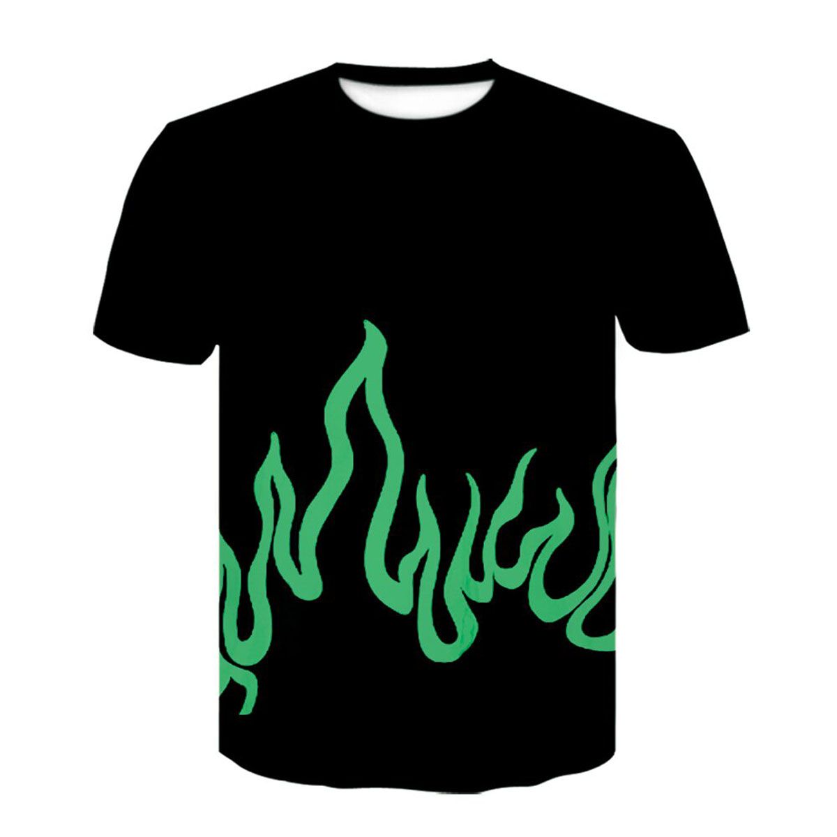 Classic T-Shirt Black Clothing Shirt Fashion Leisure Print T Shirt 3D Tees For Men Teenage Popular Tshirt men clothing