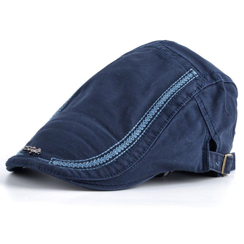 Fashion Summer Berets Caps For Men Women Retro Peaked Caps Letter embroidery Sun Hats Casquette Cap gorras