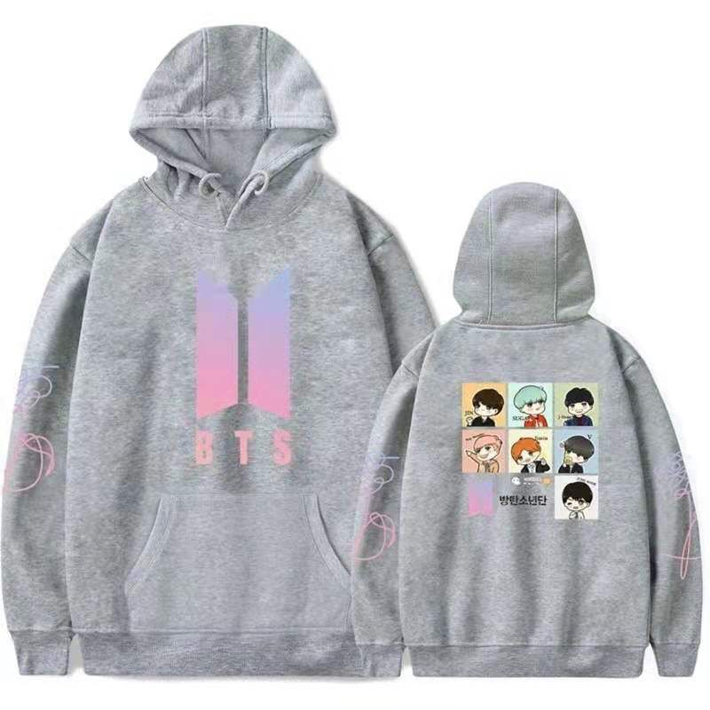 Korean star bulletproof teenager band love yourself JK Hoodie custom men's Sweatshirt kpop Pullover women's Sweatshirt autumn