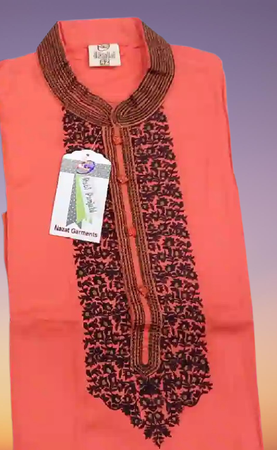 Exclusive Semi Long Cotton Panjabi