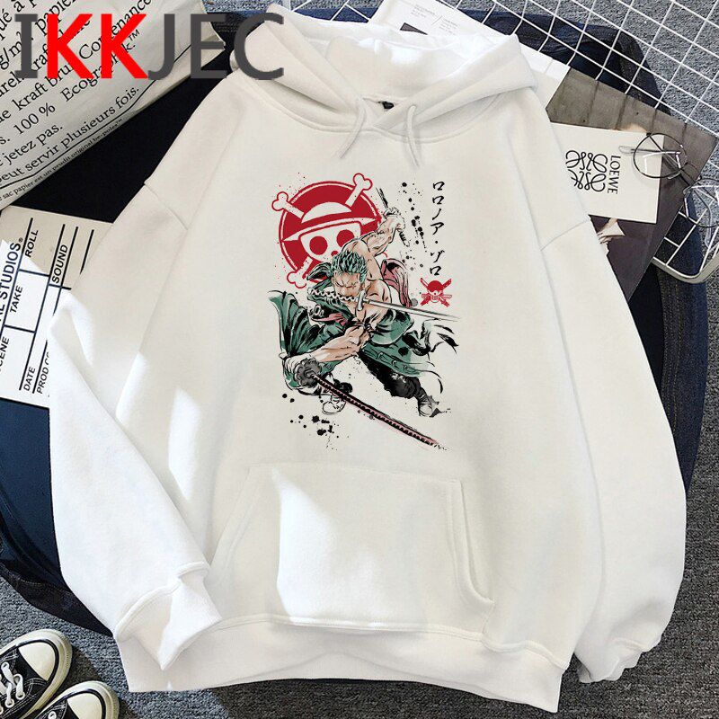 One Piece Luffy Streetwear Harajuku Hoodies Men Cool Japanese Anime Funny Sweatshirt  Hop Casual Winter Uni Hoody Male