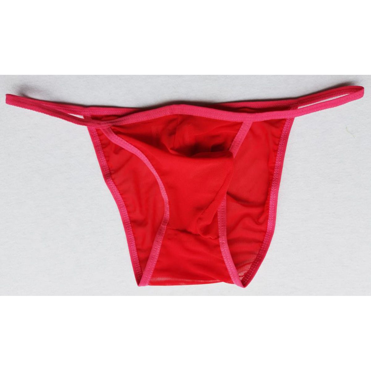 Fashion Men's U convex Sexy Solid Mesh  Men's Briefs Comfortable Breathable Quality Male Panties HT009