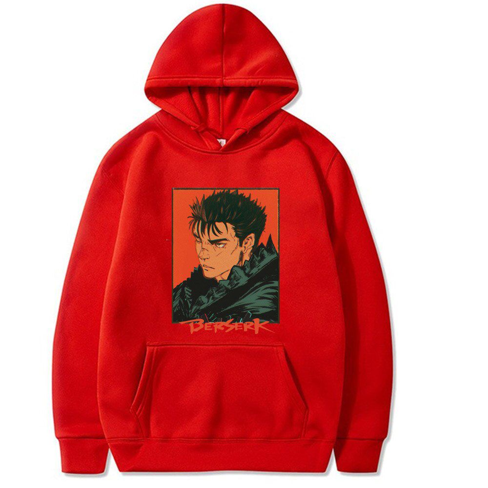 Berserk Uniex Anime Hoodie Pullover Tops Long Sleeve  Hop Cloth