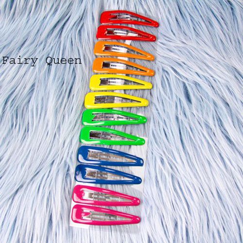 Multicolor hair clip for girls and women  - 4 pcs