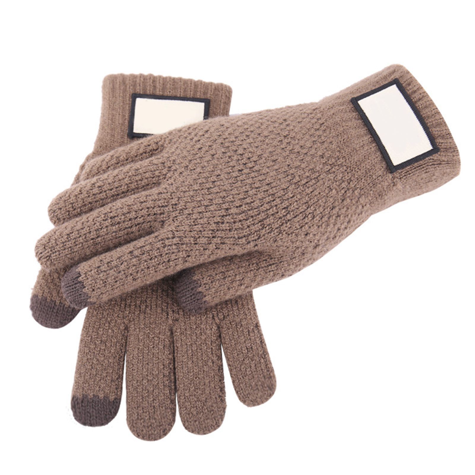 Men Gloves Portable Touch Screen Full Finger Winter Gloves