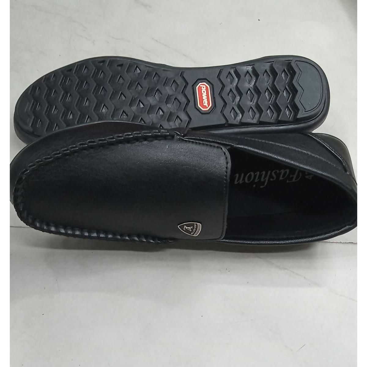 Formal Leather Loafers for Men( Black_Super Quality)