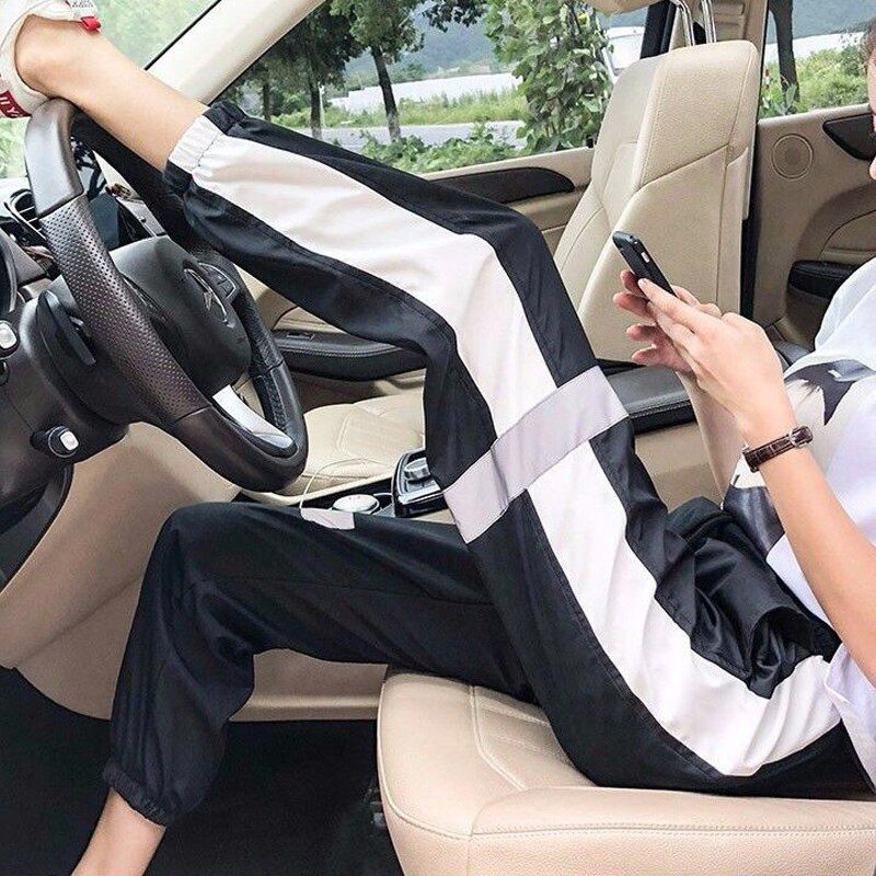 Summer Spring Harem Pants for Women High Waist Loose Hip Hop Elastic Waist Pans Casual Gym Pants Funny Trouser Girl