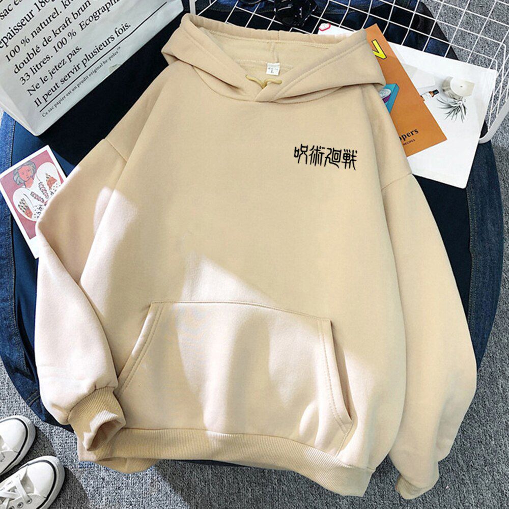Jujutsu Kaisen Satoru Gojo Printing Men's Fashion Cartoon Hoody Autumn Winter Fleece Sweatshirts Loose Oversize Clothing Unisex