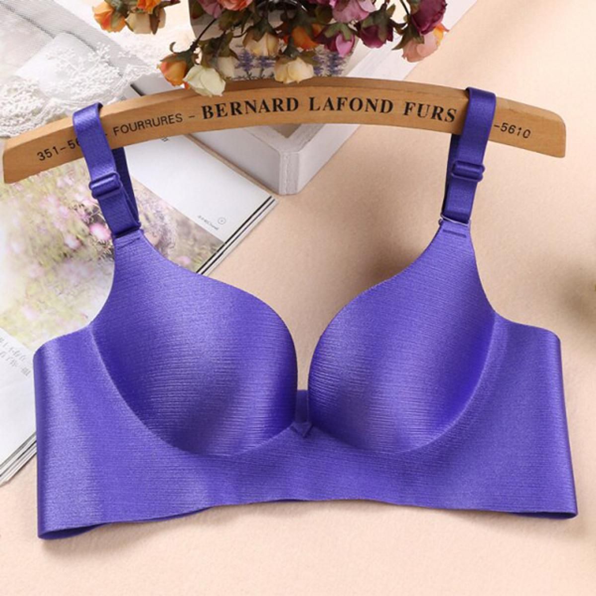 BEFORW  Seamless Women Bra Adjustable Straps Push Up Bra Underwear Women Wireless Solid 3/4 Cup  Bra Women Lingerie