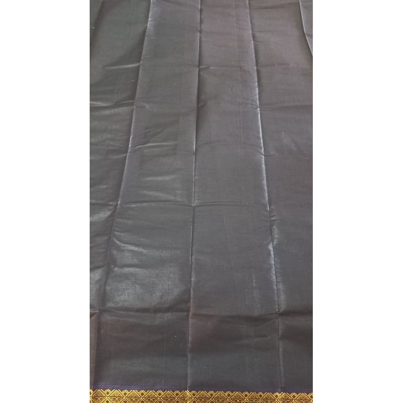 Black Lungi - SR Sugondha Lungi - 100% cotton - Exclusive Design - Paka Rong - Selai Kora - 5 Hat Lungi - Export Quality - Lungi