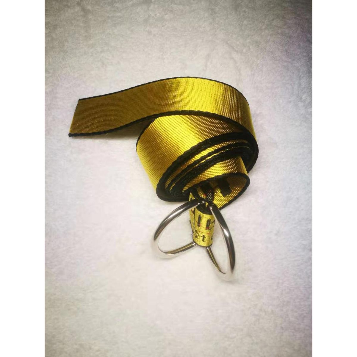 Yellow Belt Industrial Style Canvas Embroidery Belt Trendy Men and Women Girdle Decoration Fashion Hot Quality Belts