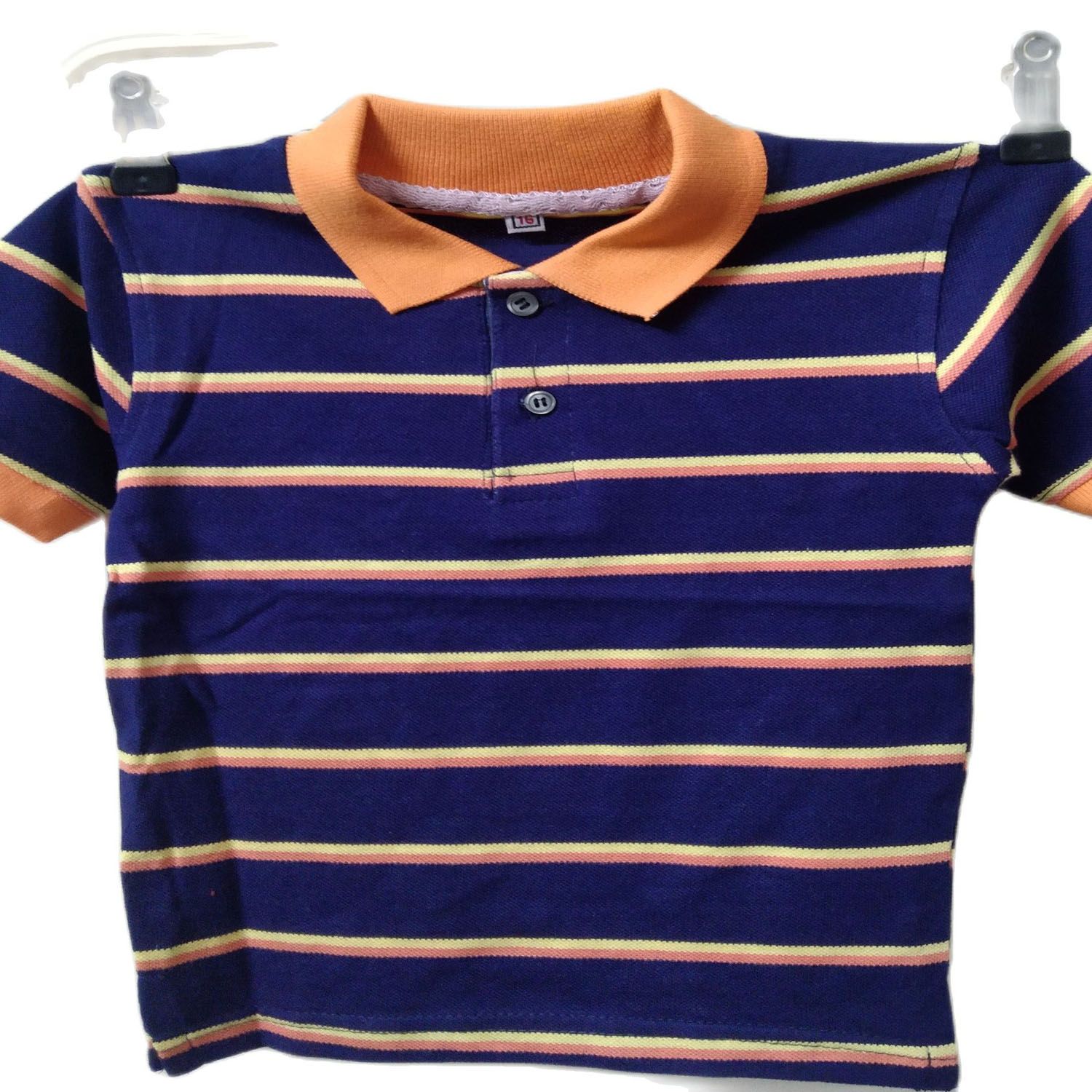 Cotton Polo Shirt for Baby Strip