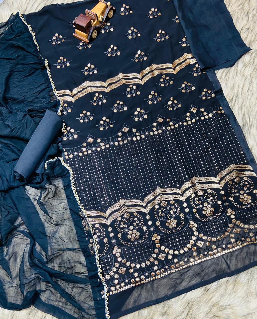 Unstitched Jorjet Unstitched 3 pis For Women From E.T.C