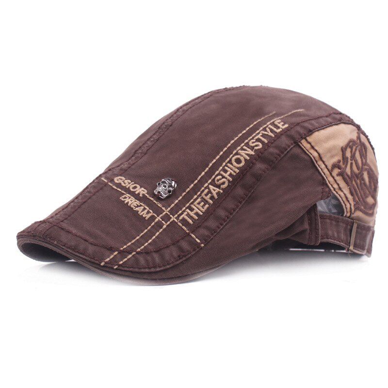 2020 Summer Sports Berets Caps for Men Casual Peaked Caps Letter Embroidery Berets Hats Casquette Cap