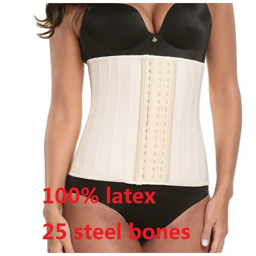 Aiconl Latex Waist Trainer Corset Belly Plus Slim Belt Body Shaper Modeling S Body Ficelle Waist Cincher fajas colombianas
