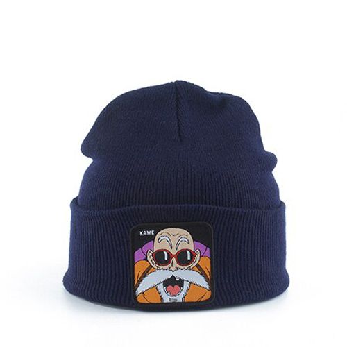KAME Dragon Ball Casual Beanies for Men Skullies Winter Knitted Hats Harajuku Hip-Hop Hat Bonnet Unisex Ski Cap