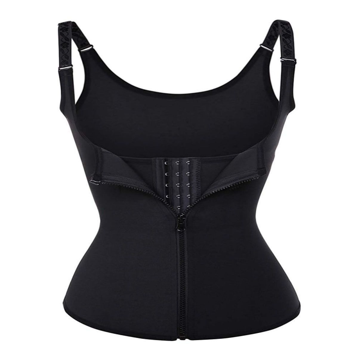 Women Waist Trainer Slimming Trimmer Belt Tummy Belly Girdle Body Shaper Cincher Corset Zipper Vest  Size S-3XL Shaperwear