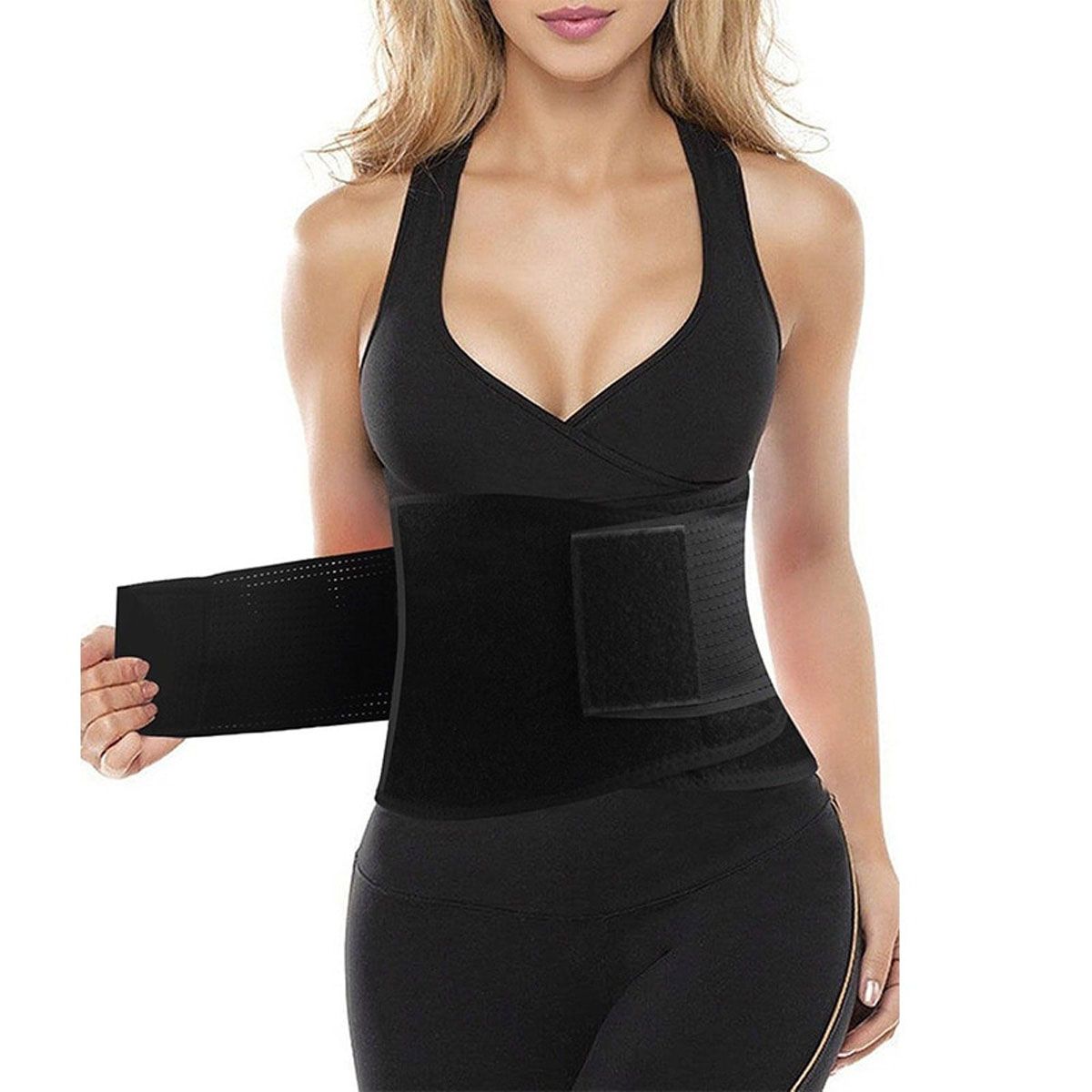 Clearance Waist Trainer Corset Girdle Neoprene Sweat Belt Workout Trimmer Body Shaper Slim Waist Support Shapewear Slimming Belt