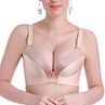 Seamless Color Block Women Wire Free Padded Push Up Bra Brassiere Underwear
