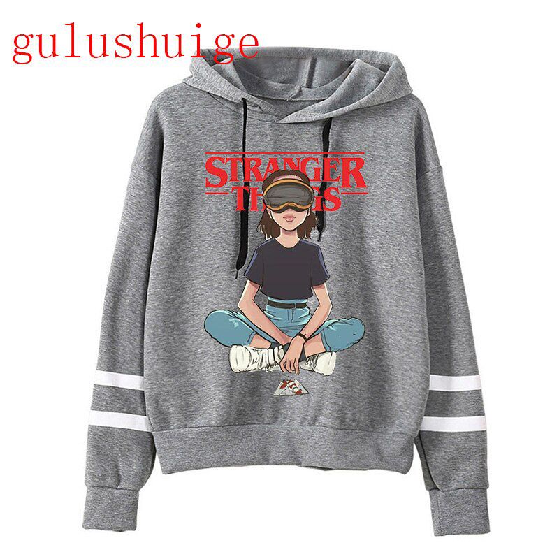 Stranger Things Hoodie Men/Woman Hooded Kp Sweatshirts Kawaii Oversized Harajuku  Hop Hoodies Male/female funny
