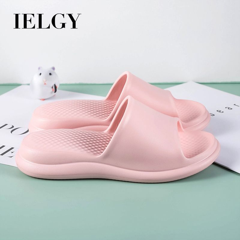 IELGY women's soft-soled non-slip thick-soled flip flops