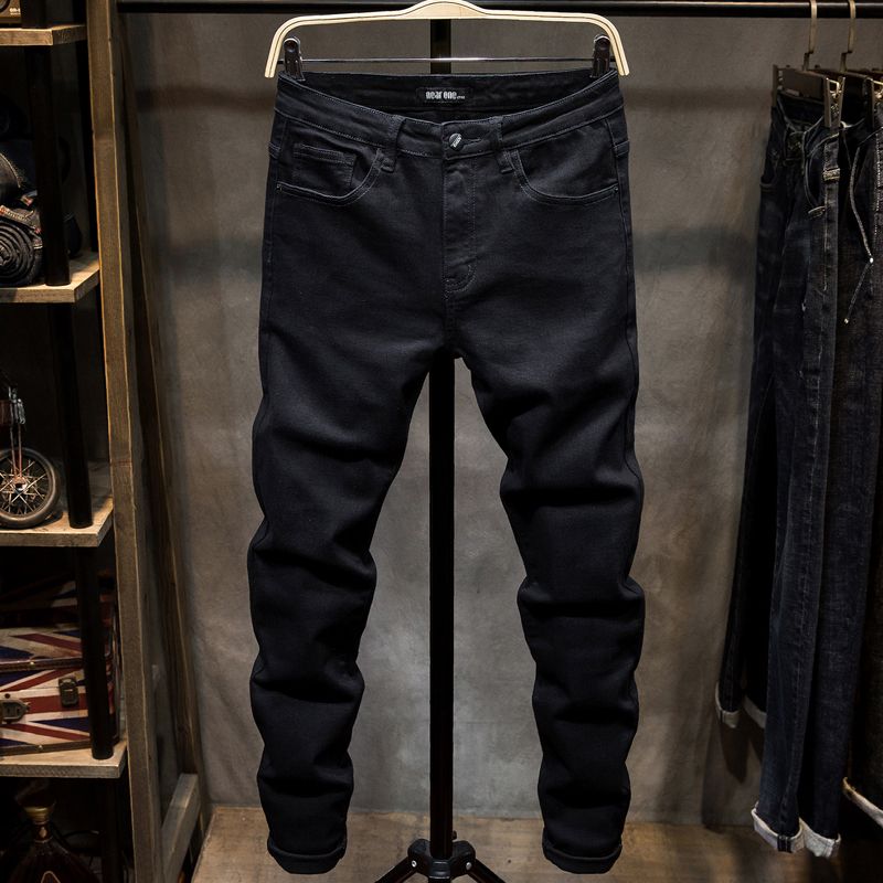Smart & Stylish Denim Jeans Pant For Men-Black