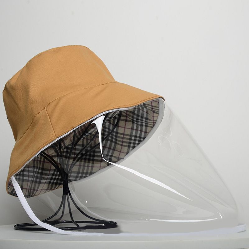 【ALLGOOD】New Hats Men Women Dust Protection Bucket Hat Female Outdoor Travel UV Protect Fisherman Hats And Sun Caps