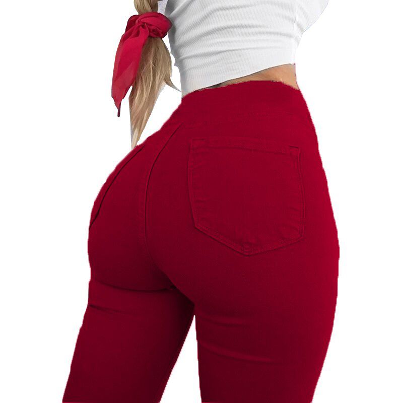 Women's Pencil Pants Trousers Spring Fall Stretch Pants For Women Slim Ladies Trousers Female plus size women