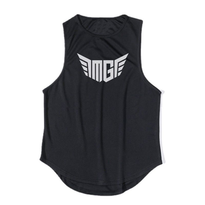 Mens Workout Mesh Singlets Running Srts TaTop Fitness Summer Fashion Quick Dry Clothing Bodybuilding Sleeveless Vest