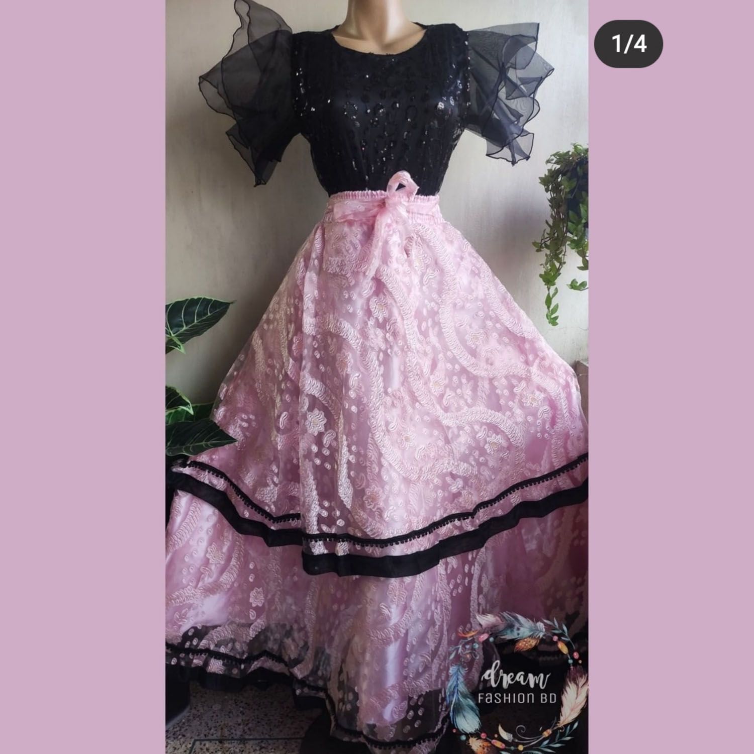 Dream fashion three layer skirt and tops set for woman
