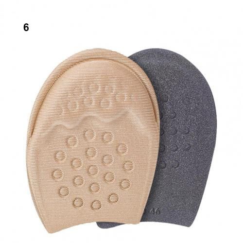 Ele-choices 1 Pair Forefoot Pads Anti-slip Breathable Soft Shoes High Heel Insole for Daily Use