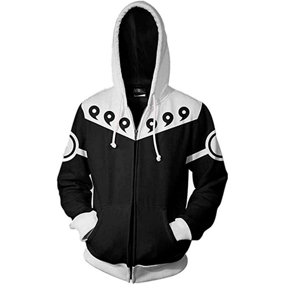 Fashion Casual Sweatshirts Men Women 3D Printed Anime Harajuku Hoodies  Hop Streetwear Tracksuit Zipper Coat