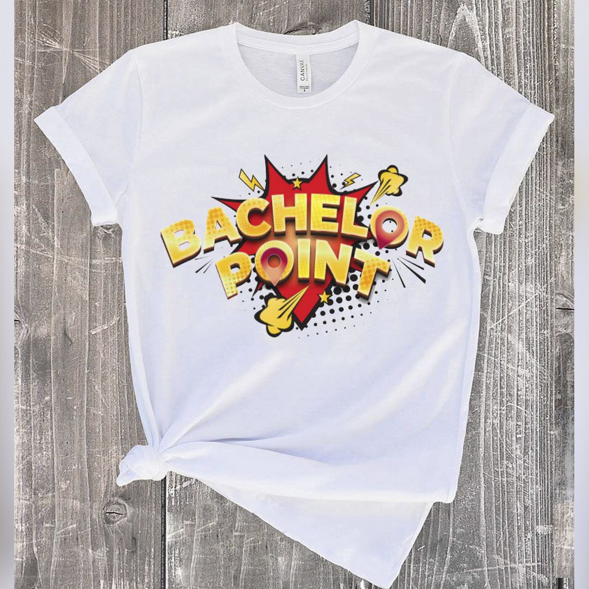 Bachelor Point white T-shirt - T Shirt For Man - T Shirt - T Shirt For Man