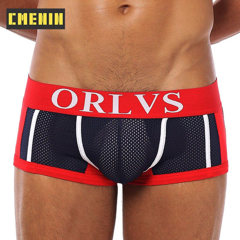 CMENIN Soft ORLVS (1 Pieces) High Quality Modal Men Underwear Boxer Trunks Breathable Mens Boxershorts Underpants Boxers Print OR92