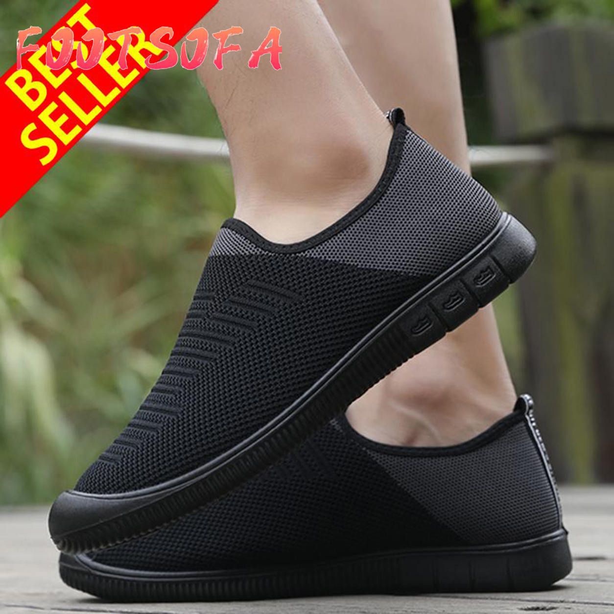 Men Summer Breathable Casual Shoes Male Sneakers Men Shoes Mesh Comfortable Running High Quality -intl
