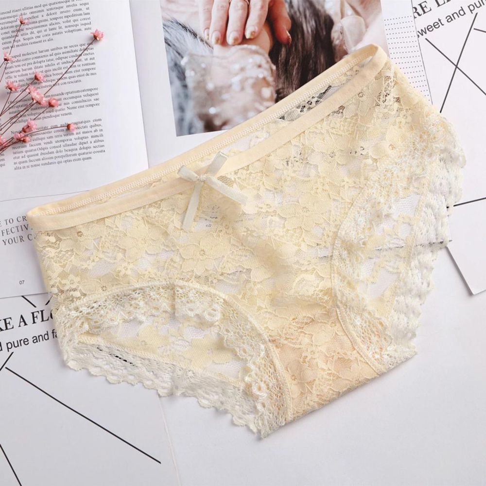 Soft Women Panty Underwear Full Lace (Free Size) Made in China by Zayan Fashion