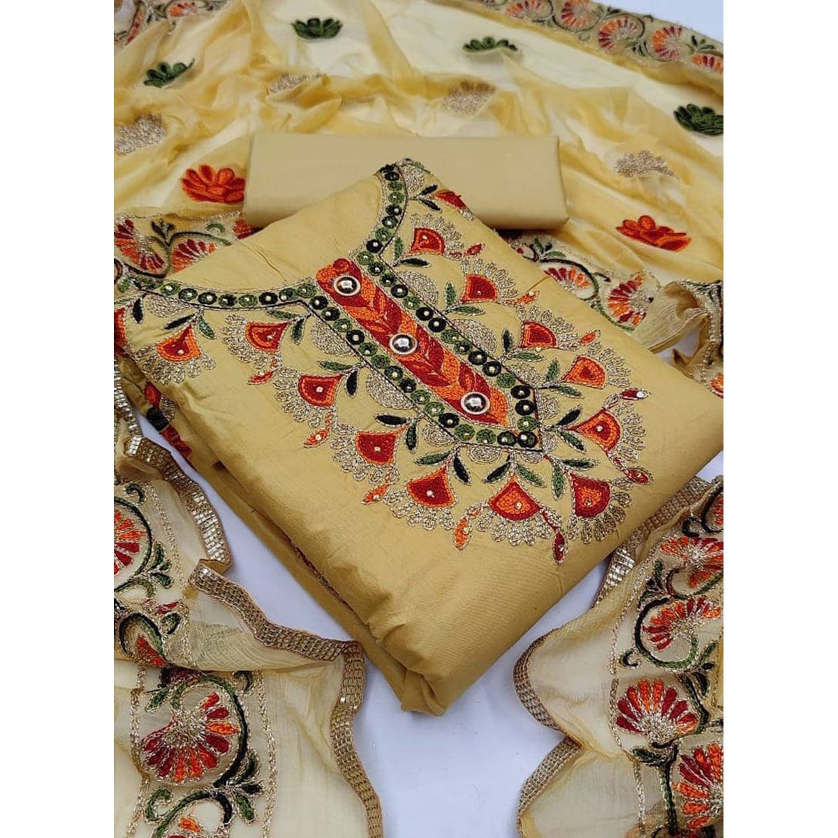 Latest Designed New Semi-stitched Georgette Embroidery Work  Designer Anarkali Party Wear Suits For Women